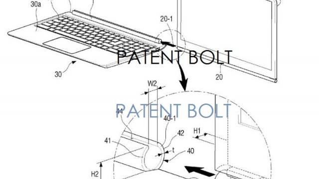 <b>Samsung brevetează un nou design hibrid de tabletă-notebook, fără a avea un OS clar stabilit</b>Samsung a brevetat un nou terminal cu design original, un hibrid între tableta și notebook, care în documentele oficiale nu are vreun OS menționat clar. Acest model e diferit de actualele tablete ATIV Tab și brevetul prezintă două metode diferite...