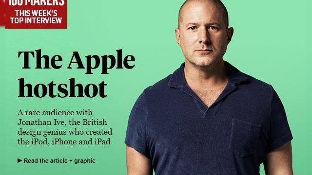 <b>Creierul designurilor Apple, Jony Ive Își prezintă inovațiile Într-un interviu cu Sunday Times</b>Publicația Sunday Times a realizat un review amplu cu Jonathan Ive, faimosul designer de la Apple, care își expune ideile pe 5 pagini. Ive ocupa poziția de senior vicepreședinte la Apple și e responsabil cu partea de design a produselor companiei...