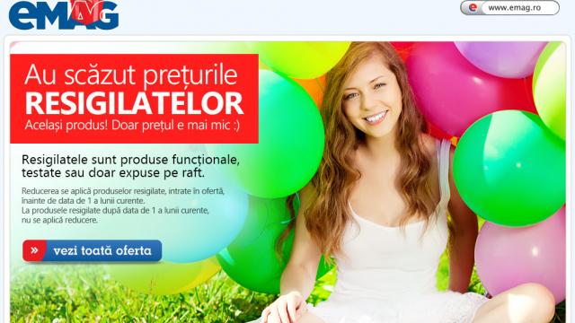 <b>eMAG oferă noi reduceri pentru produsele resigilate din stoc! LG G2 Gold 32 GB la doar 1.789 lei</b>Astăzi, în ultima zi din această săptămână, cei de la eMAG au decis să vină cu o nouă ofertă specială de reduceri ce sunt aplicate pentru produsele resigilate. Această categorie de produse este reprezentată de către acele device-uri care au...