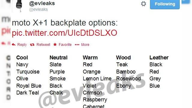 <b>Noul Motorola Moto X+1 va avea 25 de opțiuni de capac spate, inclusiv din piele și lemn</b>De vreme ce mari companii precum Samsung, HTC sau Sony au lansat deja telefoanele flagship pe 2014, e rândul și celor de la Motorola să facă o mutare, acum sub umbrela Lenovo. Ei vor lansa un succesor pentru Moto X, unul care aparent va aduce mult mai...
