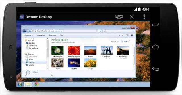 <b>Chrome Remote Desktop ajunge pe Android, În curând și pe iOS</b>Google a lansat astăzi aplicația Chrome Remote Desktop pentru Android și peste câteva luni va lansa și un echivalent pe iOS. Cu ajutorul acestei soluții posesorii de terminale Android își vor putea controla desktopurile de la distanță. &nbsp;...