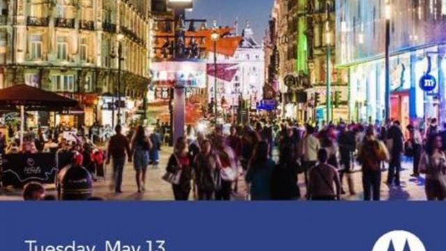 <b>Motorola trimite invitații pentru o lansare de smartphone programată pentru 13 mai; Moto E ar putea debuta atunci!</b>Motorola a început să trimită invitații la o lansare de smartphone, în cadrul unui eveniment care va avea loc pe 13 mai, la Londra. Nu e vorba de Moto X+1 încă, dar hai să vedem ce terminal ar putea debuta peste 2 săptămâni. &nbsp; Motorola...