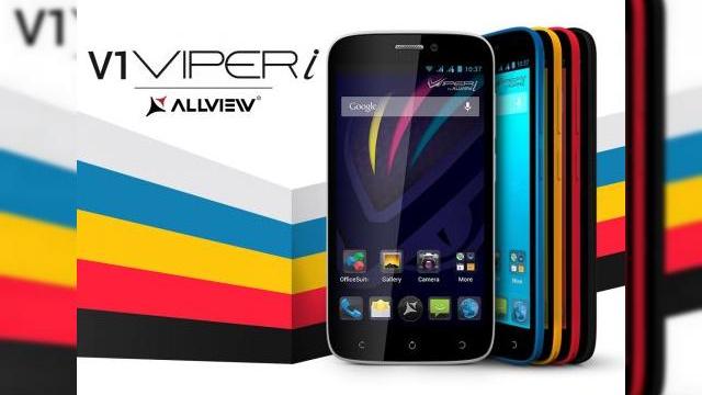 <b>Allview lansează pe piață modelul V1 Viper i; acesta va sosi cu un display IPS de 4.7 inch și procesor quad-core de 1.3 GHz (Video)</b>Astăzi, 6 mai, compania brașoveană Allview anunță lansarea unui nou model din gama de terminale Viper, și anume Allview V1 Viper i. Acesta dispune pe lângă un slot dual-sim și de un design foarte slim care va putea fi personalizat printr-o serie...