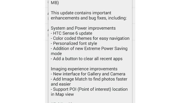 <b>HTC One (M7) primește un nou build Android 4.4.2 ce aduce interfața HTC Sense 6.0; momentan În Canada</b>în cursul zilei de astăzi, în Canada, HTC a început distribuirea unui nou build Android 4.4.2 KitKat pentru HTC One M7 (One 2013), build ce aduce atât interfața HTC Sense 6.0, cât și o îmbunătățire la capitolul cameră foto și performanță....