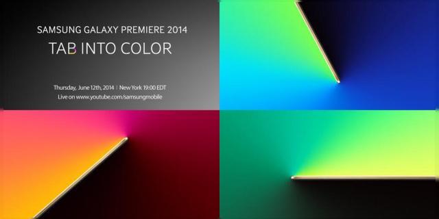 <b>Noua gamă de tablete Samsung Galaxy Tab S ar putea debuta oficial pe data de 12 iunie În cadrul unui eveniment marca Samsung</b>Iată că după ce ieri vă informam că noua gamă de tablete Galaxy Tab 4 a ajuns pe cale oficială și în România, astăzi aflăm că Samsung se pregătește de lansarea unor noi tablete pe piață, după cum și teaser-ul de mai sus sugerează....