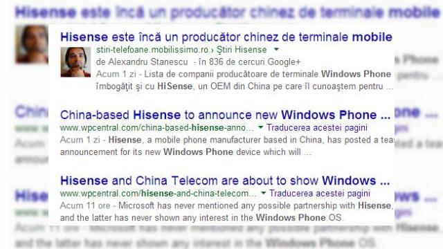<b>Google nu va mai afișa fotografiile autorilor de articole cu cont Google+ asociat</b>știți că la Mobilissimo.ro dacă veți da o căutare pe Google a articolelor noastre veți găsi asociate și conturile de Google+ în care ne vedeți fețele zâmbitoare. Ei bine, exact când ne bucurăm de această personalizare oferită de Google,...