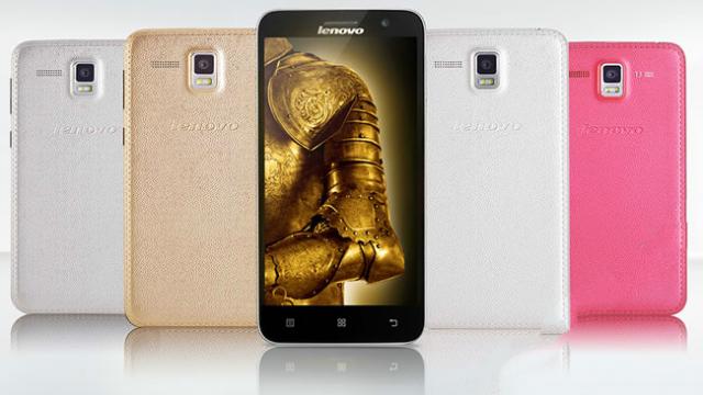 <b>Lenovo Golden Warrior A8 e un nume pretențios de nou smartphone octa core; Vine cu un capac spate a la Galaxy Note 3</b>Lenovo continua să lanseze noi telefoane mobile, printre care și modelul de azi, Golden Warrior A8. Cu un asemenea nume ne dăm seama că firma chineză are planuri mari, iar acest model este unul dotat cu procesor octa core și un capac spate familiar....