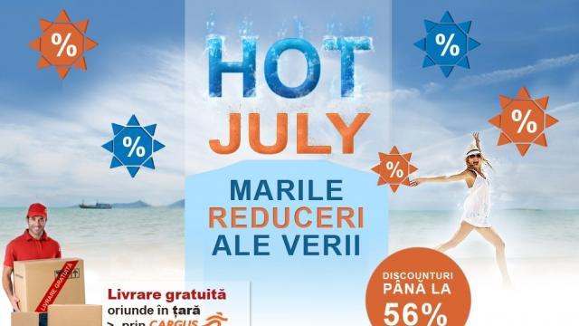 <b>evoMAG.ro anunță oferta de reduceri HOT JULY; discount-uri de până la 800 la smartphone-uri și tablete</b>Astăzi, cei de la evoMAG.ro ne anunță prin intermediul unui newsletter despre o campanie specială de reduceri denumită HOT July, campanie ce se va desfășura în perioada 14 iulie -17 iulie. Printre produsele ce vor beneficia de reduceri cantitative...