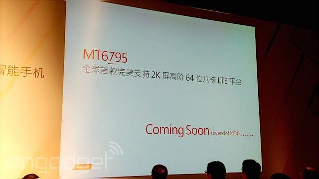 <b>MediaTek devăluie noul chip octa-core MT6795; vine cu suport pentru display-uri Quad HD și este tactat la 2.2 GHz</b>Astăzi, producătorul chinez de soluții CPU MediaTek (MTK) și-a lansat oficial noul chip octa-core pe 64-bit, chip numit MT6795. Această lansare vine la o săptămână după ce aflam că MediaTek pregătește două noi chip-uri octa-core, și anume...
