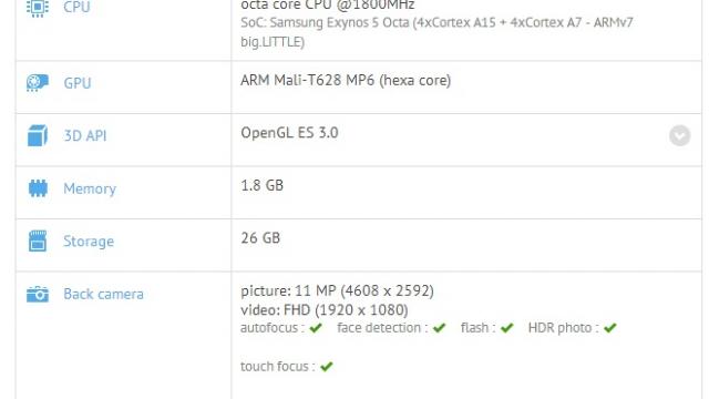 <b>Samsung SM-G850, un nou terminal misterios cu procesor octa core și Android 4.4.4 apare În benchmarkuri</b>Săptămâna trecută un misterios handset Samsung cu numele de cod SM-G8508 a apărut în bază de date cu benchmarkuri a celor de la GFXBench, având la bord un display 720p de 4.7 inch și un procesor Snapdragon 800. Ei bine, astăzi descoperim...