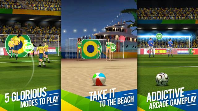 <b>Flick Soccer Brazil Review (Utok i700): un pic din magia loviturilor libere de la Mondial, sub formă de joc arcade (Video)</b>De mult vreau să încerc jocul Flick Soccer, pentru că pare un titlu arcade distractiv, iar recent am profitat de faptul că jocul a primit o versiune nouă și am testat titlul pe tableta Utok i700. Noul joc poartă numele de Flick Soccer Brazil și e...
