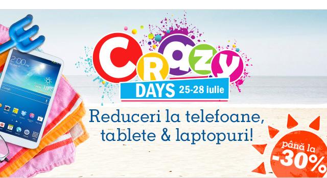 <b>eMAG.ro oferă reduceri de până la 30% la cele mai dorite smartphone-uri și tablete din stoc În perioada 25 - 28 iulie</b>Astăzi, zi în care canicula poposește din nou în țara nostră, iată că eMAG.ro decide să dea startul unei noi campanii de reduceri prin care se vor oferi discount-uri de până la 30% la cele mai dorite smartphone-uri și tablete existente în...