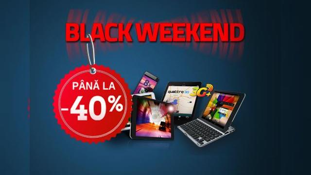 <b>Evolio oferă până la 40% reducere la cele mai atractive produse din ofertă</b>în cursul zilei de ieri, cei de la Evolio au anunțat o nouă campanie specială de reduceri denumită Black Weekend. Astfel, în perioada 15-17 august, cei împătimiți de gadget-uri inteligente vor beneficia de până la 500 lei reducere per produs la...