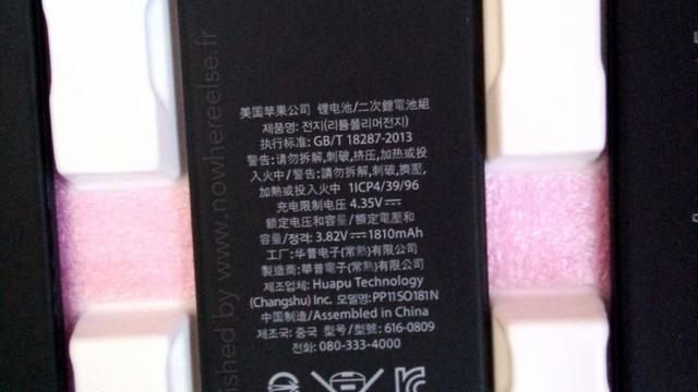 <b>Bateria lui iPhone 6 reapare În imagini, cu capacitate de 1810 mAh, Însoțită de noi componente fotografiate</b>Am făcut cunoștiință cu bateria lui iPhone 6 luna trecută, prin intermediul unor scăpări care confirmau o capacitate de 1810 mAh pentru această componentă. Un analist din China a luat cuvântul la puțin timp după și a confirmat de fapt o...