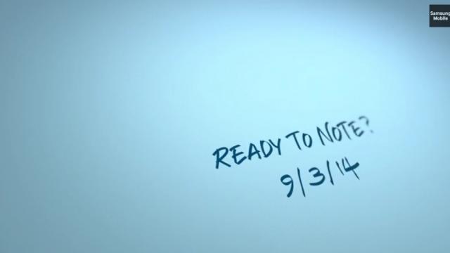 <b>Samsung postează un nou teaser pentru Galaxy Note 4 ce confirmă data lansării ca fiind ziua de 3 septembrie</b>Deși știam încă din teaser-ul precedent faptul că Samsung are de gând să își lanseze noua generație a phablet-ului Galaxy Note pe data de 3 septembrie, iată că astăzi un alt video teaser, ne prezintă că într-adevăr în ziua de 3...