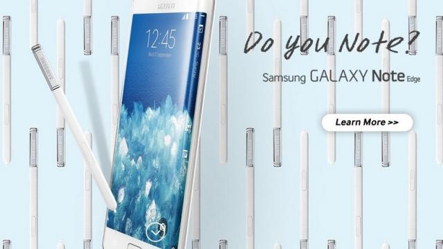 <b>Samsung Galaxy Note 4 și un misterios Galaxy Note Edge scapă pe web Înainte de lansarea lui Note 4 la IFA; Edge are și ecran lateral!</b>Dacă de scăpări de Galaxy Note 4 ne-am plictisit deja iată că un foarte interesant model numit Note Edge a ajuns pe web cu puțin timp înainte ca evenimentul de lansare a lui Note 4 să debuteze la IFA. &nbsp; Acest Edge pare a folosi tehnologia...