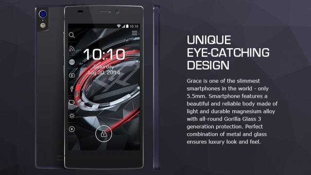<b>Prestigio Grace, telefon cu grosime de 5.5 mm disponibil la prețul de 299 euro</b>Probabil știți că Allview X2 Soul este o versiune rebranduita de Gionee Elife S5.5, telefon care se remarcă prin talia de doar 5.5 mm. Ei bine și Prestigio a rebranduit handsetul OEM-ului chinez, lansând modelul Prestigio Grace, despre care scriam...