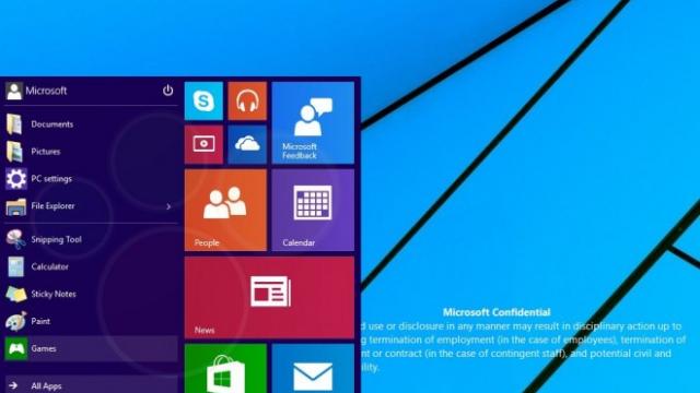 <b>Funcționalitatea meniului Start din Windows 9 prezentată În cadrul unui clip video</b>în timp ce unii se gândesc că este vremea pentru un upgrade la Windows 8.1, Microsoft lucrează din greu la dezvoltarea noii versiuni a celebrului sistem de operare ce va purta cifra 9 și care ar putea fi lansat pe data de 30 septembrie. Odată cu...