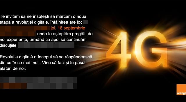 <b>Orange va prezenta â€o nouă etapă a evoluției digitaleâ€ pe data de 18 septembrie</b>Astăzi, prin intermediul unei invitații de presă primite la redacția Mobilissimo, aflăm că cei de la Orange România pregătesc un eveniment special care va marca o nouă etapă a revoluției digitale, eveniment ce va avea loc în București pe data...