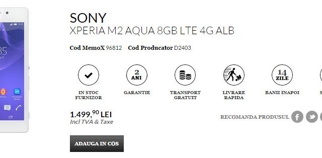 <b>QuickMobile.ro aduce noi telefoane atractive În stoc; Meizu MX3, Sony Xperia M2 Aqua și multe altele</b>După ce anterior vă anunțam că cei de la QuickMobile.ro au dat startul pre-comenzilor pentru o serie de device-uri printre care se numără Sony Xperia Z3, Xperia Z3 Compact sau OnePlus One, acum remarcăm prezența în oferta retailer-ului și a...