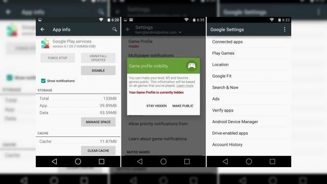 <b>Google Play Services actualizate succesiv; Google Fit Preview lansat, noi elemente de interfață și alte modificări</b>Google Play Services 6.1 a fost pus la dispoziția utilizatorilor astăzi, urmat rapid de o actualizare 6.1.07 și apoi de 6.1.11. în cadrul lui Google I/O din acest an am aflat că Play Services va primi un update o dată la 6 săptămâni. &nbsp;...