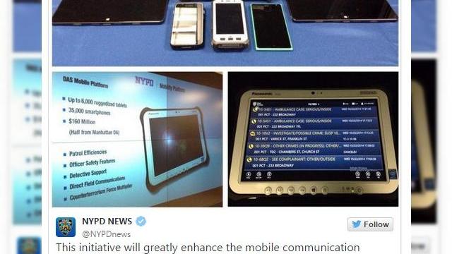 <b>Polițiștii din NYPD primesc tablete și telefoane cu Windows pentru a lupta contra criminalității</b>NYPD a primit o serie de telefoane și tablete Windows în cadrul unei noi inițiative de a echipa polițiștii cu cele mai moderne terminale. Primarul Bill de Blasio a anunțat la finalul acestei săptămâni ca toți cei 35.000 de polițiști din New...