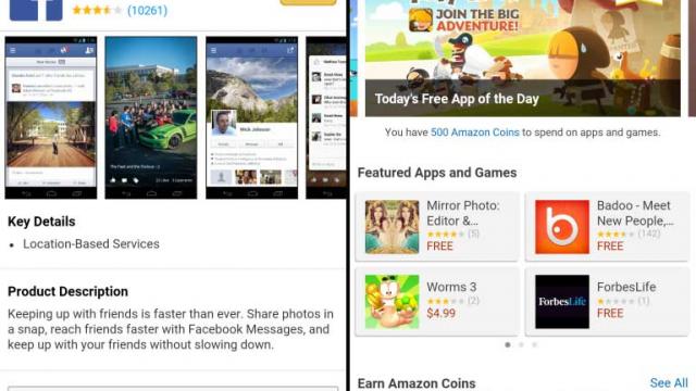 <b>Amazon lansează o versiune a magazinului său de aplicații integrată În aplicația sa Android</b>Au existat cel puțin 5 cazuri în care jocuri mult așteptate pe mobil au sosit în exclusivitate în Amazon Appstore și am avut de așteptat câteva săptămâni în plus până să le avem pe Android. Printre ele se numără și Flappy Bird Friends,...