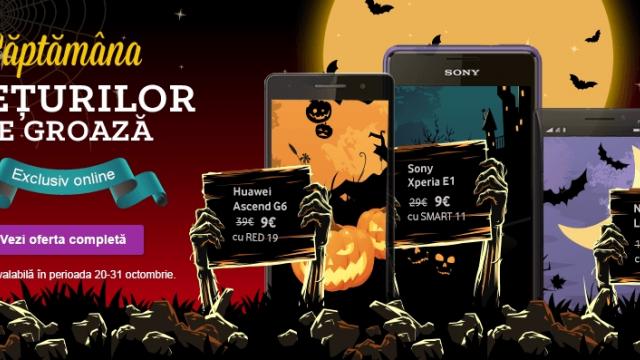 <b>Vodafone dă startul reducerilor din campania &ldquo;Prețuri de Groazăâ€; Nokia Lumia 930 primește o reducere de 30 euro</b>Urmând exemplul altor retaileri de pe piață, iată că astăzi și cei de la Vodafone dau startul unei campanii speciale de reduceri cu ocazia Halloween-ului. Această campanie vine cu discount-uri pe măsură, cât și cu un slogan special denumit...