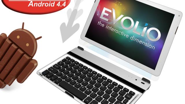 <b>Tableta Evolio X10 primește acum actualizarea la Android 4.4 KitKat</b>Prin intermediul unui comunicat de presă primit acum câteva momente, cei de la Evolio ne informează cu privire la faptul că tableta Evolio X10 primește începând de astăzi update-ul la versiunea 4.4 KitKat a sistemului de operare Android 4.4...