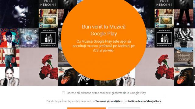 <b>Google Play Music disponibil În România</b>Articol în curs de redactare! https://play.google.com/store/music [FORUM]...