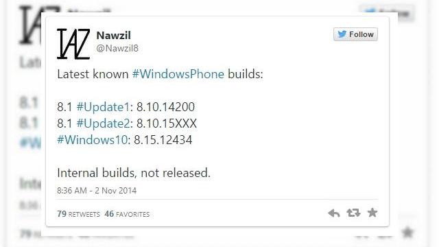 <b>Microsoft testează În aceste momente varianta mobilă a lui Windows 10, cât și update-ul cu numărul 2 pentru Windows Phone 8.1</b>Potrivit unor noi informații ajunse în presă de curând, astăzi aflăm faptul că cei de la Microsoft testează în aceste momente sistemul de operare Windows 10 destinat terminalelor mobile de tip smartphone. De asemenea, gigantul IT lucrează și la...