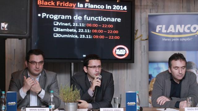 <b>Flanco dezvăluie detaliile din spatele evenimentului de Black Friday din acest an; primim reduceri de până la 80%</b>în cadrul unui eveniment ce a avut loc astăzi, Flanco, unul dintre principalii retaileri de pe piață ce vând atât online, cât și în magazine fizice, a dezvăluit o serie de detalii despre campania de reduceri Black Friday din acest an, promoție...