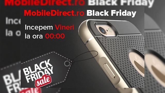 <b>Mobiledirect.ro pregătește un Black Friday cu mii de articole la promoție și reduceri de până la 40%</b>Mobiledirect.ro se pregătește de Black Friday, care va aduce în oferta acestui retailer numeroase promoții și articole oferite la reducere. Peste 3000 de produse vor avea discount și reducerile ajung până la 40% în limita stocului. &nbsp; Aflați...