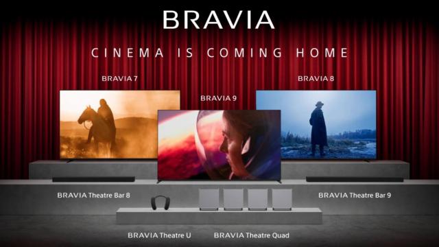 <b>Sony prezintă colecția de televizoare BRAVIA pentru anul 2024: BRAVIA 7, 8 și 9 aduc cinematograful la tine acasă</b>Sony a prezentat astăzi noua sa colecție de televizoare BRAVIA pentru anul 2024, cu accentul pe modelele BRAVIA 7, 8 și 9. BRAVIA 9 este televizorul flagship, care oferă luminozitate de top, dar și negru profund și contrast suprem, plus culori naturale.