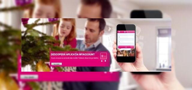 <b>Telekom România lansează aplicația mobila MyAccount, care oferă acces ușor la informații despre factura și plata online</b>Telekom România a anunțat astăzi lansarea aplicației mobile MyAccount, care oferă clienților acces la informațiile contului lor și posibilitatea de a verifica statutul serviciilor și opțiunilor activate. &nbsp; &nbsp; Folosind aplicația...