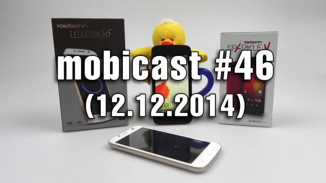<b>Mobicast 46: scăpări și așteptări pentru CES 2015, telefoanele anului 2014 și noi lansări ale brandurilor locale (Video)</b>Iată-ne la un nou Mobicast, de această dată podcastul cu numărul 46, care integrează în descrierea clipului sau video și un formular, pe care îl puteți folosi pentru a vota telefonul sau tableta anului 2014. între timp aflați că avem un premiu...
