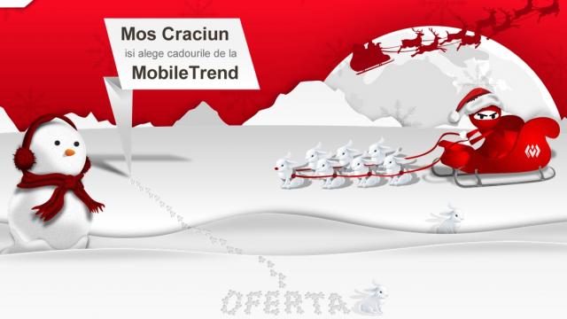 <b>Moș Crăciun ajunge la MobileTrend.ro cu reduceri foarte atractive! Iată ce oferte ni se propun</b>Anul acesta se pare că Moș Crăciun a trecut mai din timp și pe la cei de la MobileTrend.ro, magazin online ce ne oferă în perioada 17 - 23 decembrie reduceri foarte atractive la cele mai dorite smartphone-uri din stoc. Deși livrarea eventualelor...