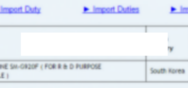 <b>Samsung Galaxy S6 (SM-G920F) este testat În aceste momente În India</b>Dacă vă numărați printre cei care așteaptă noutăți despre viitorul flagship al celor de la Samsung, iată că astăzi primim noi detalii despre acest device prin intermediul site-ului indian Zauba ce urmărește importurile ajunse în țară....