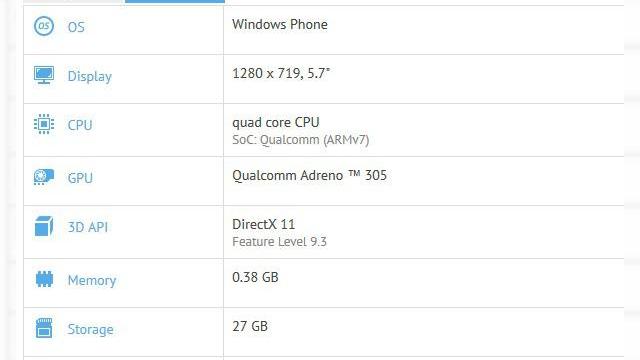 <b>Lumia 1330 Își face apariția Într-un benchmark, cu camera de 14 megapixeli și nume cod RM-1062</b>Un misterios terminal cu numele de cod RM-1062 și-a făcut apariția în benchmarkul GFXbench, identitatea sa fiind rapid descoperită de cunoscători, drept modelul Lumia 1330. Aparent, acesta primise deja certificarea FCC, deci astfel știam de numele...