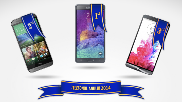 <b>Mobilissimo Awards 2014: Iată Telefonul Anului 2014, dat de votul cititorilor!</b>După ce am desemnat Telefonul Anului 2014, rezultat din media preferințelor redactorilor Mobilissimo.ro, e momentul ca și cititorii să își spună cuvântul. în urma unui proces de votare desfășurat pe parcursul lunii decembrie a acestui an,...