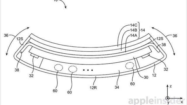 <b>Apple primește brevetul pentru un iPhone flexibil, care poate fi Îndoit sau rulat</b>Apple a primit în această săptămână un brevet interesant în SUA, în legătură cu un terminal cu componente flexibile. Un astfel de model, să zicem un iPhone flexibil poate fi rulat, îndoit și curbat după dorința utilizatorului. ...