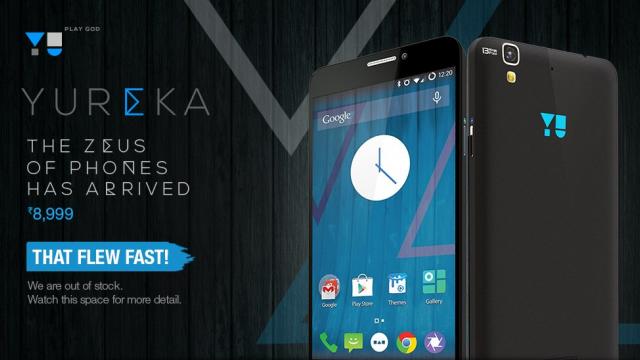 <b>Micromax Yu Yureka, telefonul CyanogenMod care a gonit OnePlus One din India are stocul epuizat imediat</b>Mult așteptată serie de telefoane Yu de la producătorul indian Micromax a debutat în această săptămână, cu CyanogenMod la bord. Primul model este Yu Yureka, care a fost epuizat din stoc în doar câteva secunde. &nbsp; Despre această serie s-a...
