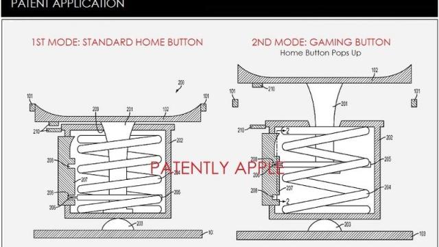 <b>Un nou brevet Apple dezvăluie posibila integrare a unui buton home cu funcție de joystick</b>în cursul zilei de ieri, Biroul de Brevete și Trademark US a publicat o nouă serie de brevete acordate celor de la Apple, aplicații printre care găsim și o invenție foarte interesantă. Aceasta din urmă ne prezintă integrarea unui buton home care...