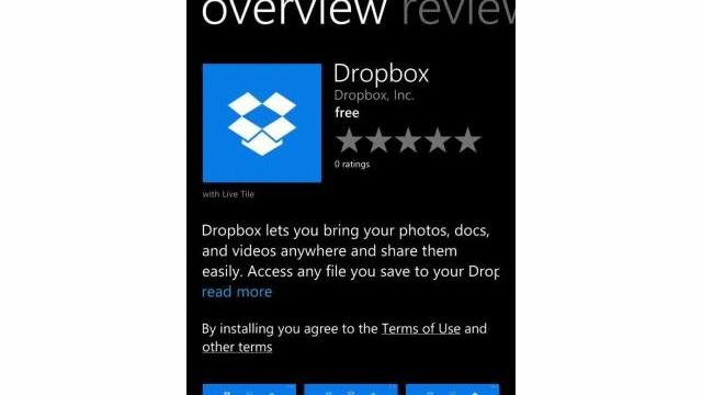 <b>Aplicația oficială Dropbox pentru terminalele Windows Phone este acum disponibilă</b>Deși Windows 10 a fost prezentat oficial aseară, vom mai avea ceva de așteptat până când această versiune va ajunge și pe telefoanele noastre. Cu toate acestea, posesorii de terminale Windows Phone 8.1 încă mai au parte de vești bune, un...