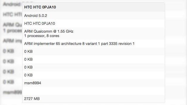 <b>HTC One M9 Își face apariția În baza de date a benchmarkului Geekbench 3, specificatiile sale reconfirmate</b>După o săptămână cu o abundență de fotografii hands on ale lui HTC One M9, azi avem parte de o nouă scăpare legată de acest terminal, de această dată fiind vorba despre un benchmark. HTC One M9 și-a făcut apariția în baza de date a...