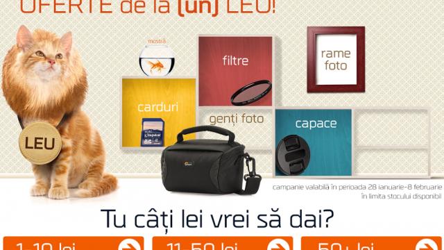 <b>F64.ro oferă În perioda 28 ianuarie - 8 februarie produse cu prețuri Începând de la 1 leu; cardul SanDisk SDHC de 32 GB are o reducere de 45%</b>Spre sfârșitul acestei luni cei de la F64.ro vin cu o oferă foarte atractivă prin care se oferă produse cu prețuri începând de la un leu pentru cardurile SDHC, oferă se este valabilă în perioada 28 ianuarie - 8 februarie pentru o gamă largă...