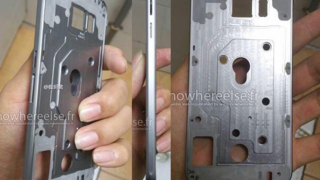 <b>Rama metalică a lui Samsung Galaxy S6 apare Într-o nouă serie de imagini, telefonul aduce cu iPhone 6</b>Acum că suntem siguri că Samsung Galaxy S6 va debuta pe 1 martie, primim cu brațele deschise scăpările legate de acest smartphone și ele evident nu întârzie să apară. Azi luăm contact cu o serie de fotografii realizate cu rama metalică a...