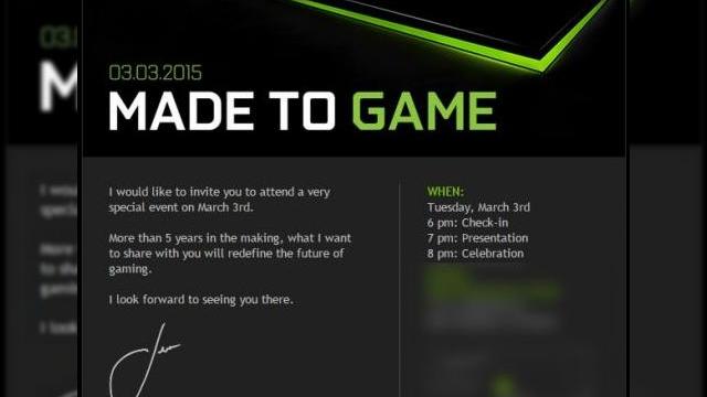<b>Nvidia trimite invitații presei la un eveniment programat pentru 3 martie, va lansa un produs "pregătit de 5 ani"</b>Nvidia a început să trimită invitații presei la un eveniment ce va avea loc pe 3 martie, în San Francisco. CEO-ul Nvidia, Jen-Hsun Huang se va afla pe scenă pentru a prezenta un produs "aflat în dezvoltare de 5 ani". Invitațiile promit și...