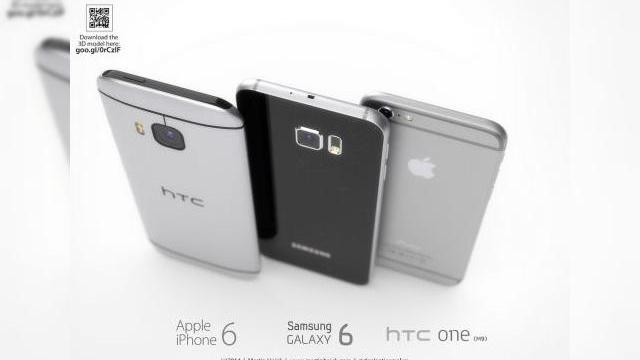 <b>Bătălia metalelor grele: Samsung Galaxy S6 versus HTC One M9 și iPhone 6 Într-o serie de super randări</b>  Martin Hajek este cel mai respectat creator de telefoane concept, tablete și randari de terminale nelansate încă. El a dus această artă la un nou nivel, acceptând și comenzi de imprimare 3D a modelelor sale. Ei bine, el a pus la bătaie...