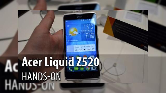 <b>MWC 2015: Acer Liquid Z520 hands-on: telefon accesibil cu difuzoare stereo cu sonorizare DTS (Video)</b>La MWC 2015 Acer a anunţat o serie de smartphone-uri cu preţ accesibil şi design atractiv, printre care şi modelul Liquid Z520, pe care &icirc;l vedeţi mai jos &icirc;ntr-o sesiune hands on realizată de colegul Claudiu. &nbsp; Acer Liquid Z520 este...